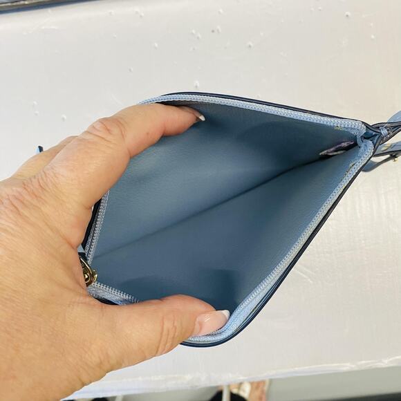 Kate Spade Wristlet Pouch Cameron Breezy Floral Multicolor bag Zip top New York - Picture 3 of 5